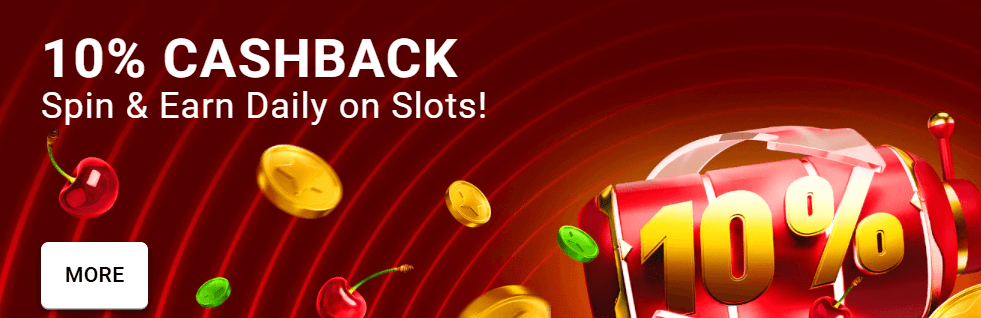 10% cashback