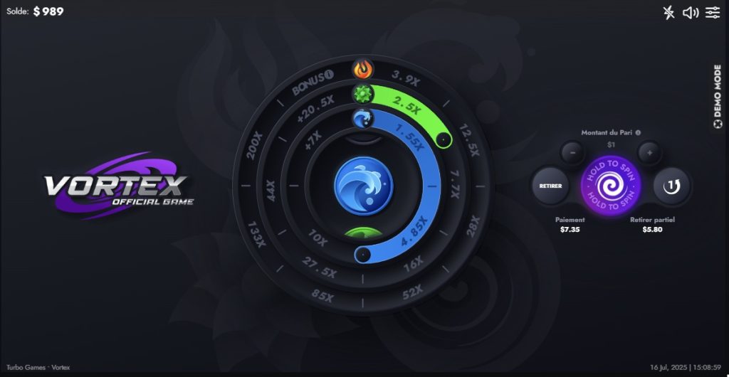 vortex big win